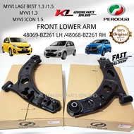 PERODUA MYVI 1.3 MYVI LAGI BEST MYVI ICON ORIGINAL FRONT LOWER ARM 48069-BZ261 LH /48068-BZ261 RH