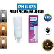 PHILIPS 9W PLC (G24 2PIN)LED Stick Bulb G24 PLC LED Bulb (DAYLIGHT/COOL WHITE/WARM WHITE)