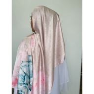 Butterfly by Mona B |Printed Shawl|-Flutter Bloom Series in Light Satin
