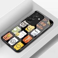 Casing hp For Samsung A26 5G A17 5G M17 5G F17 5G F36 5G M36 5G Case Colorful Sticker Anti-Scratch T