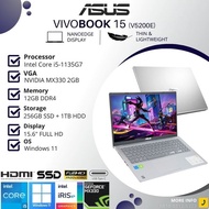 Laptop Murah Baru Asus Vivobook 15 V5200E CORE I5-1135G7 12GB 256GB