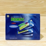 HITAM Komix Black Cough Medicine OBH 7ml 1box @ 30 Sachets/Bintang Toedjoe - 1 Box 30 Sachets