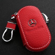 Popular Mercedes-Benz GLA220 glk260 C200L E200L E260L GLK300 Class Genuine Leather Car Key Case Cove