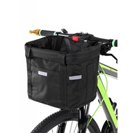 Bike Pannier YIWENG Bicycle Front Basket Removable Waterproof Handlebar Pet Carrier Frame Bag  34 x 