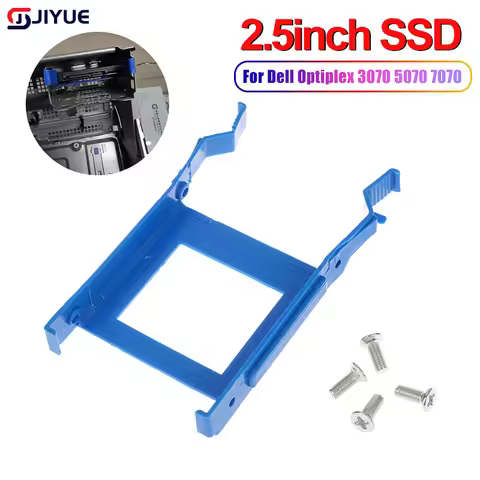 NEW 1Set 2.5 Inch SSD Hard Drive Disk Rack Bracket HDD Tray Caddy W/Screw For Dell Optiplex 3070 507