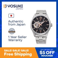 ORIENT ORIENT STAR WORK-AT0009N Automatic Contemporary collection SEMI SKELETON JMADE Black Silver Stainless  Wrist Watch For Men from YOSUKI JAPAN / WORK-AT0009N (  WORK AT0009N WORKAT0009N WORK-A WORK-AT00 WORK-AT000 WORK AT000 WORKAT000 )