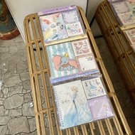 Sticker Book Buku Stiker Daiso Korea Lucu Princess Elsa Dumbo Unik Lucu Gift Hadiah Kado