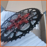 ○  ╖  ◀ COD MEROCA MTB Cassette 8 9 10 Speed 40/42//50T Mountain Bicycle Freewheel Bike Sprocket F