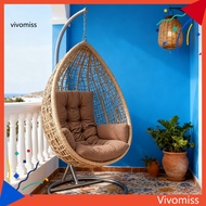 [VM] Leisure Time Cushion Swing Chair Cushion Waterproof Egg Chair Cushion with Armrests for Indoor 