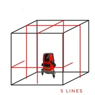 Shengju Cross Line Laser Level 5 Lines 6 Point Auto Promo