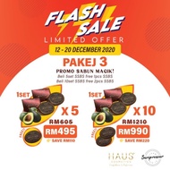 🎊FLASH SALES🎊SET EZCEMA SKIN - SABUN MAGIK - SSBS HAUS - SABUN AJAIB HAUS - SSB HAUS