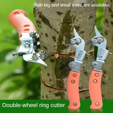 Fruit Tree Ring Cutter Apple Pear Tree Adjustable Size Ring Cutter Branch Shears Household Gardening