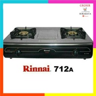 KOMPOR RINNAI RI-712 A KOMPOR GAS RINNAI 2 TUNGKU JUMBO murah