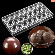 2068 - Plain round chocolate bonbon mold 12gr