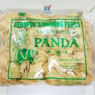 KEROPOK KERUPUK UBI KAYU PEDAS CAP PANDA / KERUPUK SINGKONG PEDAS/ KEROPOK UBI KAYU CASSAVA 450g 熊猫牌