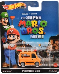 Hobby Store xe mô hình Hot Wheels Premium Super Mario Plumber Van Cam