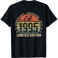 Est 1995 Limited Edition 30Th Birthday Vintage 30 Year Old Gift Unisex T-Shirt