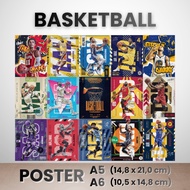 NBA Basketball Wall Poster 48 Pcs