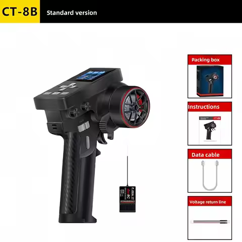 HOtRC CT-8B 2.4G Hz 8-channel remote control receiver is suitable for car drift cars and boat models