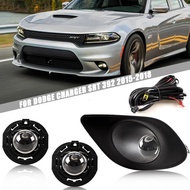 Front Bumper Fog Lamp Upgrade FOR Dodge Charger SRT 392 2015 2016 2017 2018 Version Additional Fogli