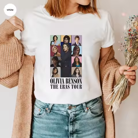 Olivia Benson Era Shirt Vintage Law and Order SVU 90s T-shirt Trendy Olivia Benson Homage Graphic Te
