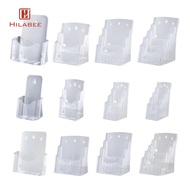 [UsusexaMY] Acrylic Brochure Holder Literature Holder Flyer Holder Sign Holder for Booklets Document