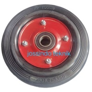 9" DOU LE BEARING HEAVY DUTY TROLLEY WHEELS 9" HEAVY DUTY DOUBLE BEARING TROLLEY WHEELS/