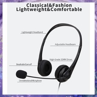 [r3jylk02.vn] USB Headset Headphones with Microphone , with Volume Control, for Online Conference On