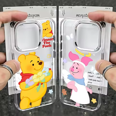 Cartoon Winnie the Poohs Phone Case for Vivo Y39 Y29 Y04 Y38 Y28 Y19S Y03 Y78 Y36 Y17S Y100 Y75 Y22S