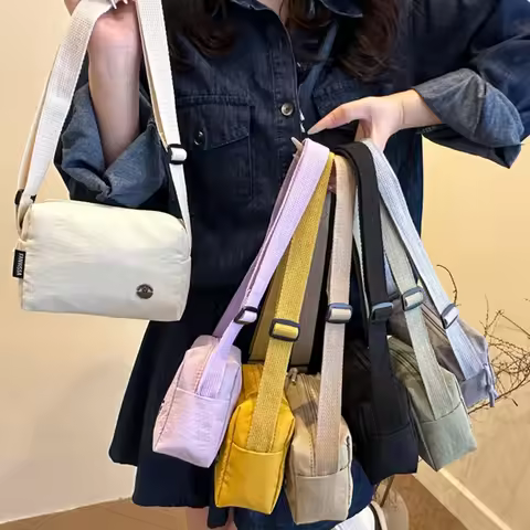 Women's Crossbody Bag Lightweight Crossbody Bag Japanese Style Workwear Shoulder Bag