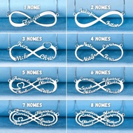 Custom Infinity Names Necklace For Sisters Friendship Necklace Custom Bff Necklace Family Neckalce G