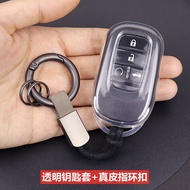 เคสที่ใส่ Kunci Remote Mobil Fob Tpu แบบนิ่มสำหรับ Honda HRV ซิวิคแอคคอร์ด2022 2023อุปกรณ์เสริมรถยนต์พวงกุญแจไร้กุญแจ