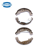 FEIROEN FLS-2417A Rear Brake Shoes w/ Arm for Toyota Vios 2016-2022 (K2417, BS5276)