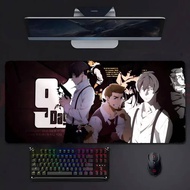 Dark Cool Anime 91 D-Days Mouse Pad Large Gaming Mousepad with Stitched Edges Thickened Desk Mat PC