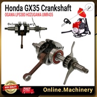 Mesin Rumput Honda GX35 Crankshaft Brush Cutter OGAWA LPS380 UMR435 MT350 Spare Part