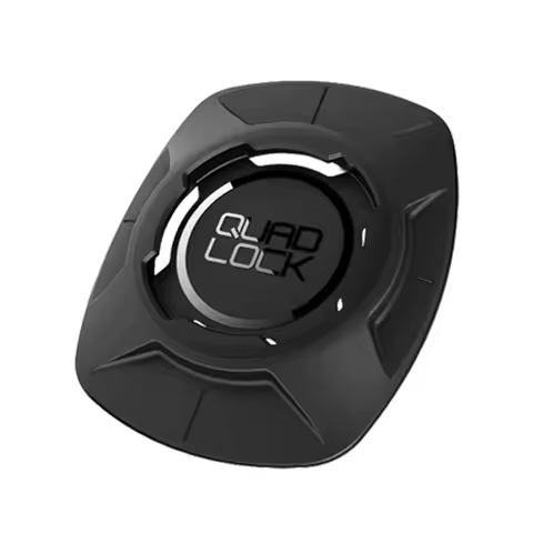 Quad Lock Universal Adapter with Dual Locking for Motorcycles, Cars, Bicycles, Action Cameras, and P