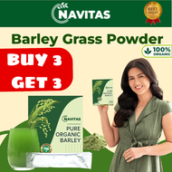[AVAILABLE] NAVITAS Barley Grass Powder Original 100% Pure And Organic Barley Grass Body Detox Diet 45g