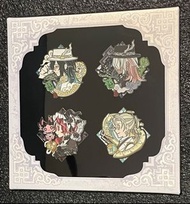 ［最後一套]第五人格Identity V真理之下6週年東方的麒麟商人宿傘之魂黑白紀念禮盒豪華典藏版周邊囚徒祭司緋金屬徽章badge套裝