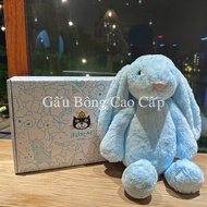 (Like Auth) Jellycat Teddy Rabbit, Jellycat Teddy Bear, With Box And Accessories, High Quality Safe Material