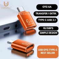[PRO777 LUCLELI] 6A 120w USB 3.1 OTG Micro USB to Type-C Android tablet Laptop/Phone Adapter Convert