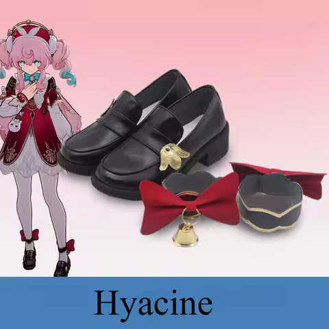 Hyacine cosplay boots Honkai Star Rail cosplay shoes Halloween Anime Festival Carnival boots
