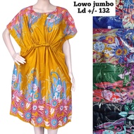 DASTER BU TEJO // LD +- 150 CM / daster lowo serut / Dress kalong kelelawar Bu Tejo