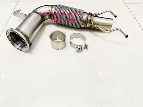 downpipe for MINI COOPER S MK3 F54 F55 F56 F57 2.0T 1.5T downpipe JCW 2.0T turbo pipe 2014-2018 Deca