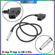kiss D tap to 0B 2Pin Cable Power Cord for Teradek Bolt Bond Transvideo SmallHD 703Monitor Viewfinde