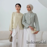 BELAWAI - AILEE BLAZER LONGSLEEVE FORMAL WOMEN'S BLAZER/ KOREAN WOMEN'S BLAZER/ PREMIUM BLAZER/ BLAZ