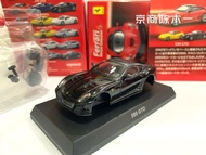 Ready Stock 1/64 Alloy Jingshang KYOSHO Ferrari 599 GTO Black Model Car Model