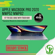 MacBook Pro 2020 1TB SSD 2.0GHz 13" MWP52 MWP82 Garansi Resmi