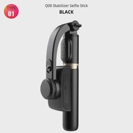 Q08 Gimbal Stabilizer Mobile Phone Video Stabilizer Bluetooth Selfie Stick Tripod for Smartphone Liv