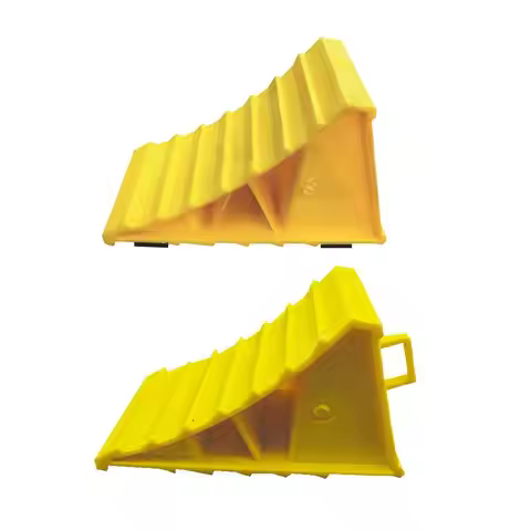 Car Chocks Tire Saver Chock Sturdy Anti-Slip Block Portable Parking Stopper For Secure Car Trailer T