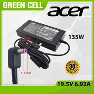 135W Acer Laptop Charger 19.5V 6.92A for Nitro 5 N20C2 Ryzen 7 N18C4 AN515-44 AN515-52 AN515-54
